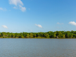Rios da Amazônia brasileira no estado do Pará