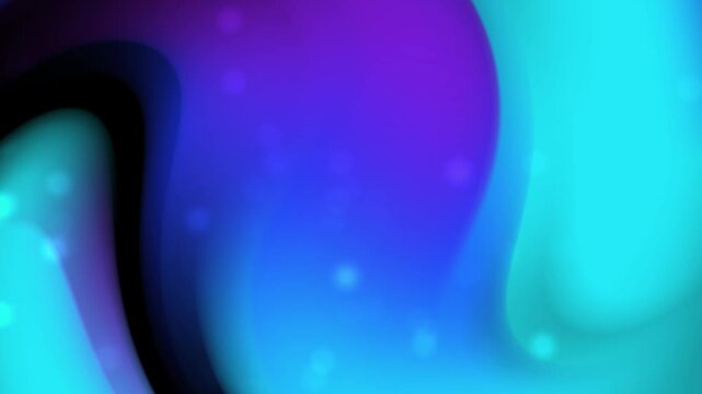 Abstract flowing blue and purple patterns