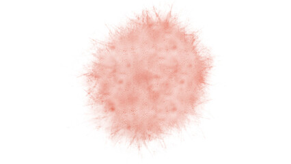 Abstract Red Particle Explosion