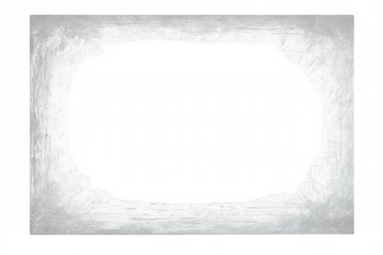 Ripped squared hole in a white sheet of paper creating a transparent window effect, ideal for overlaying images or text