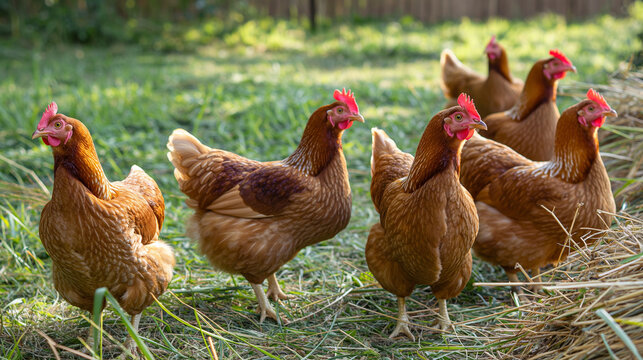 Frango de fazenda livre