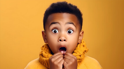 little girl thinking
