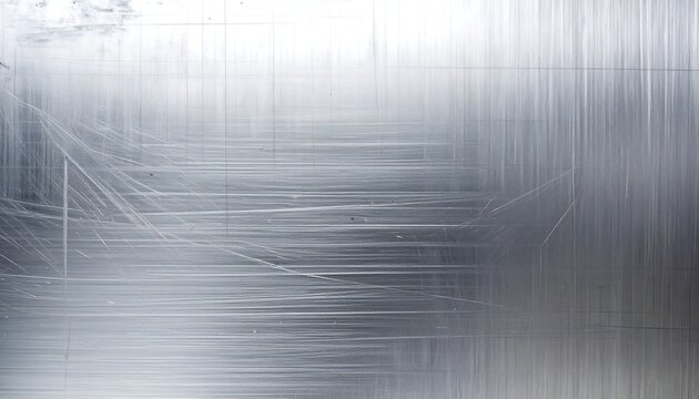 Abstract, light gray metal surface with subtle, intersecting lines and marks.  A smooth, slightly frosted look
