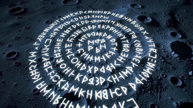 Signal Rune Array in Forgotten Moon Ritual Plaza