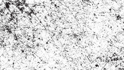 Abstract surface dust and rough dirty wall background concept. Worn, torn, weathered effect. Vector illustration old black grunge texture  black and white urban vector texture. design brush strokes. 