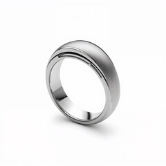 Smart ring isolated on white background