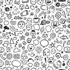 Social Media Doodle Vector