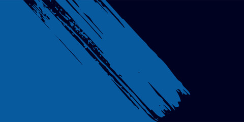 Modern abstract blue background with glowing geometric lines. Blue gradient hexagon shape design. Futuristic technology concept.