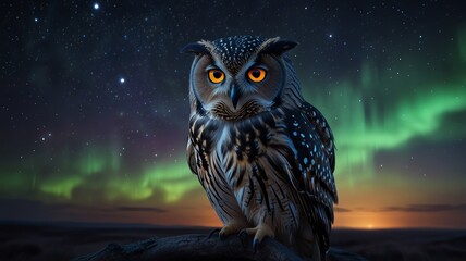 great horned owl