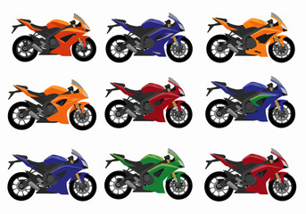 Obraz premium Geometric shapes with circles and dots