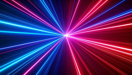 Radiant Neon Burst