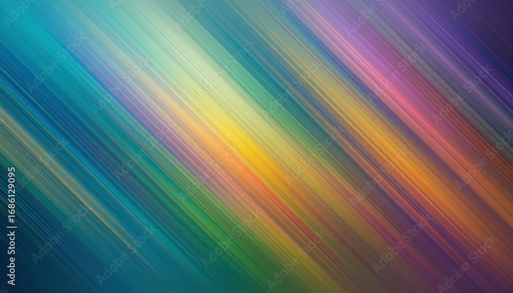 Poster colorful abstract background with diagonal lines and motion blur