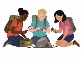 Jars with food preserves, sauces, jams with transparent background