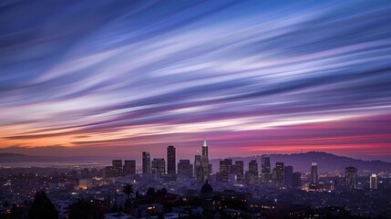 Obraz premium beautiful skyline view of the city San Diego California