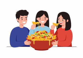 Assorted pastries and sandwiches with transparent background