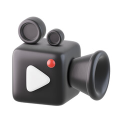 Screen Recorder 3D Icon, 3D rendering