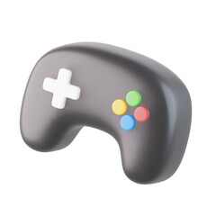 Games 3D Icon, 3D rendering