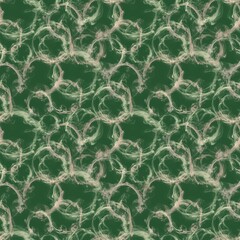 몽환의 스모크 웨이브 패턴 (녹색)