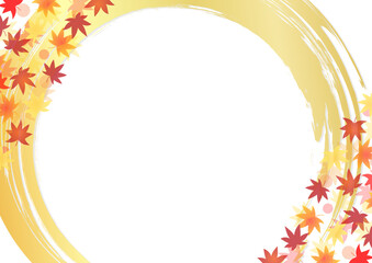 紅葉の和風な背景