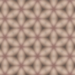 Fototapeta premium Abstract Kaleidoscopic Blurred Vector Pattern – Dark Brown and Black Gradient Texture for Artistic and Creative Design