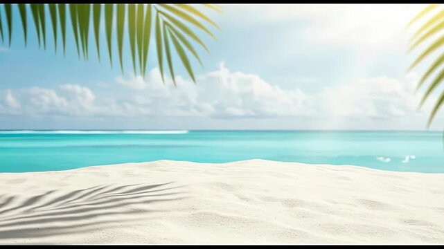 tropical beach background png