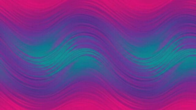 Abstract waves in pink purple and teal creating a vibrant and fluid pattern