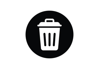 white delete button icon vector on png file transparent background