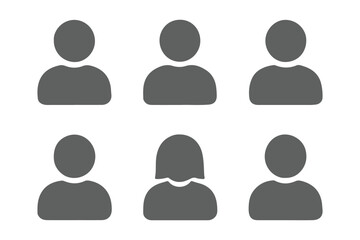 Default profile picture icon, avatar, photo placeholder. Vector illustration