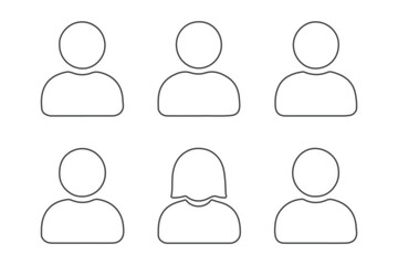 Default profile picture icon, avatar, photo placeholder. Vector illustration