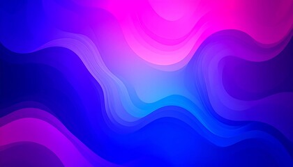 Fototapeta premium Abstract vibrant wavy background (3)