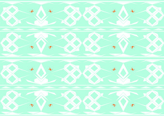 Mint Green Geometric Pattern
A delicate and fresh pattern featuring simple geometric shapes and lines in a soft mint green and white color scheme.