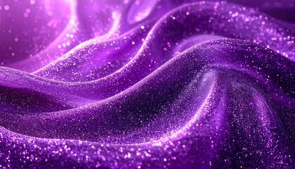 Obraz premium Abstract purple sparkle particles background