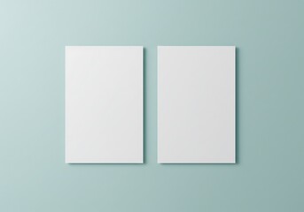 Fototapeta premium 空虚の双葉