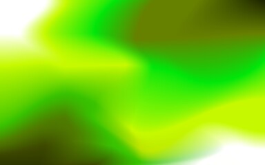 Abstract blend of green yellow and white colors.