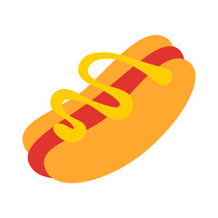 hotdog cartoon element