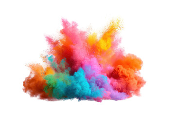 Fototapeta premium Abstract explosion of vibrant colors (15)