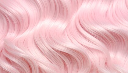 Pastel Pink Hair Texture: A Soft and Dreamy Close-Up