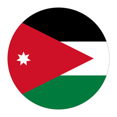 Circle Jordan Flag Asian Country