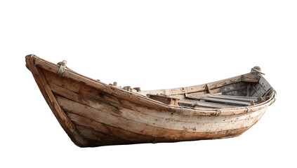 Old wooden fishing boat
