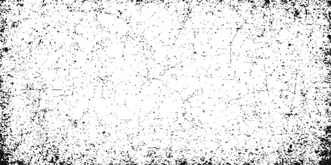 Abstract black and white grunge texture of an old dirty stone wall with rain drops and vintage ink splashes