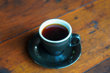 Obraz premium Arabica Papandayan V60, captured on September 5, 2025. Specialty Indonesian Arabica coffee brewed with V60 pour-over method, clean flavor profile and artisanal hand-brewing style