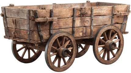 Fototapeta premium Antique wooden wagon