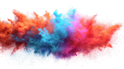 Colorful powder explosion (61)