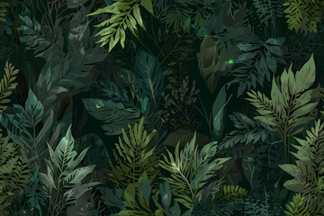Abstract background featuring eco green tones with nature-inspired patterns.