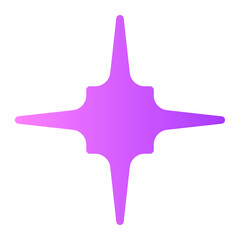 Obraz premium stars gradient icon