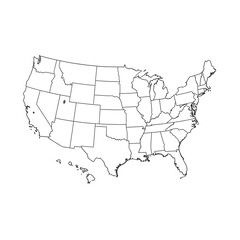 map of usa