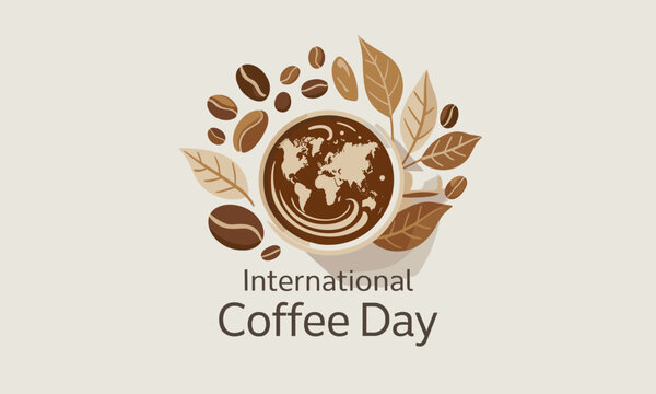 Celebrate International Coffee Day with a delightful cup, connecting coffee lovers globally