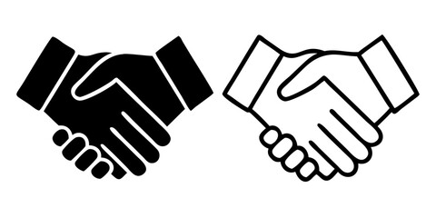 handshake vector illustration
