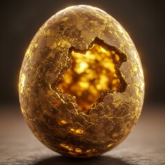 黄金の殻、光る胎動