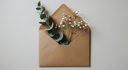 葉書に咲く、春の息吹